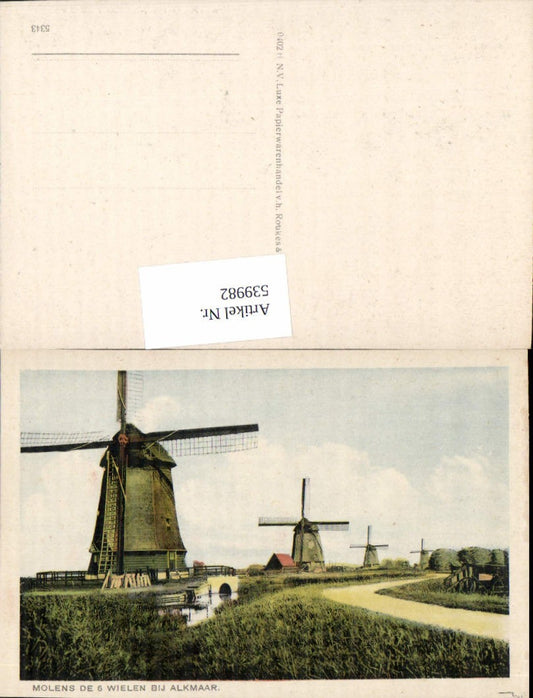 539982,Windmühle Mühle b. Alkmaar Wielen