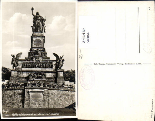 540064,Niederwald Nationaldenkmal Statue Monument