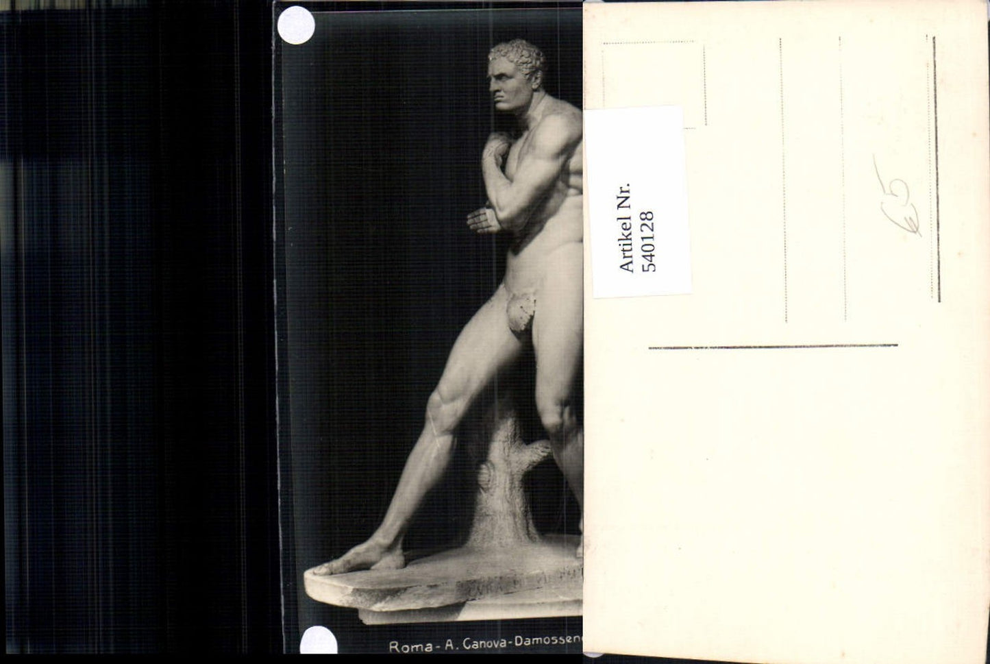 540128,Roma Rom Damossene Vaticano Skulptur Mann Erotik Archäologie Ausgrabung