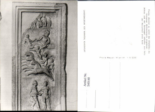 540140,Pilaster Römer Relief Archäologie Ausgrabung