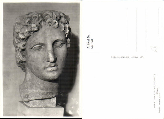 540141,Badia Greca Di Grottaferrata Bacco opera greca Büste Archäologie Ausgrabung