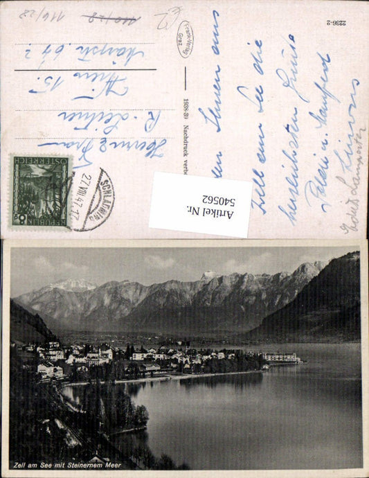 540562,Zell am See mit Steinernem Meer