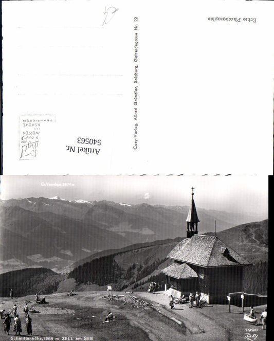 540563,Schmittenhöhe, 1968 Zell am See