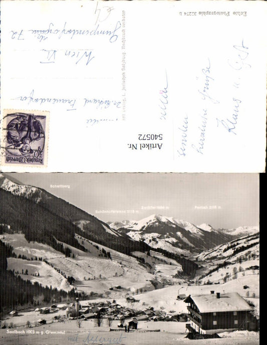 540572,Saalbach, Glemtal, Schattberg, Schönhoferwand, Zwölfer