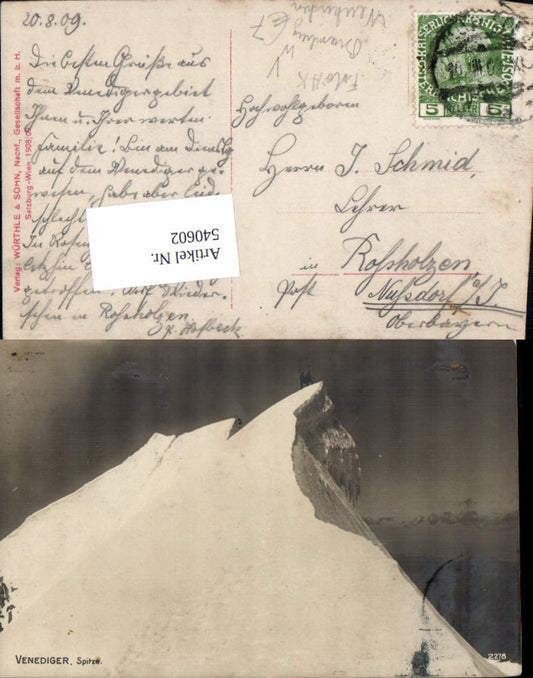 540602,Venediger Spitze, Neukirchen Bramberg, Foto HK Würthle & Sohn