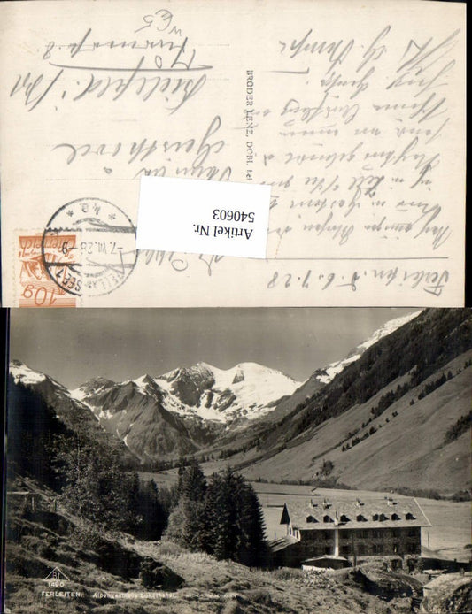 540603,Ferleiten, Alpengasthaus Lukshansl,