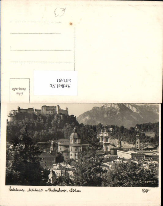 541591,Salzburg Stadt Altstadt Untersberg