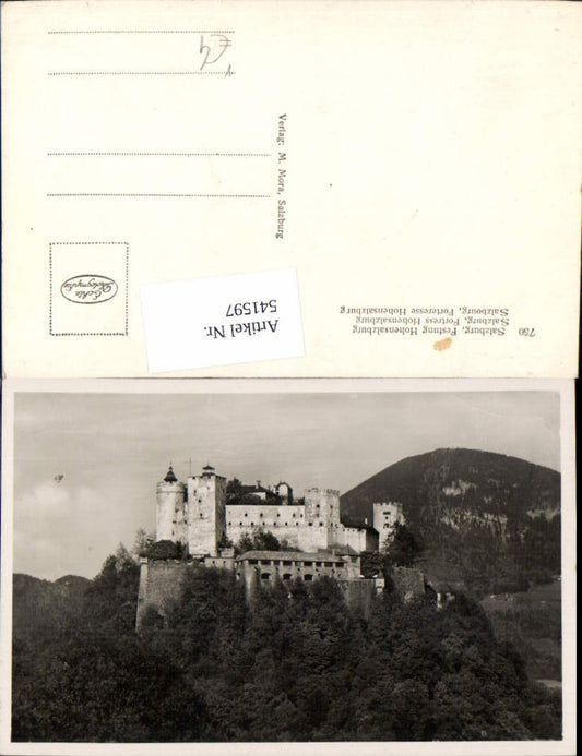 541597,Salzburg Stadt Hohensalzburg Festung pub Mora 750