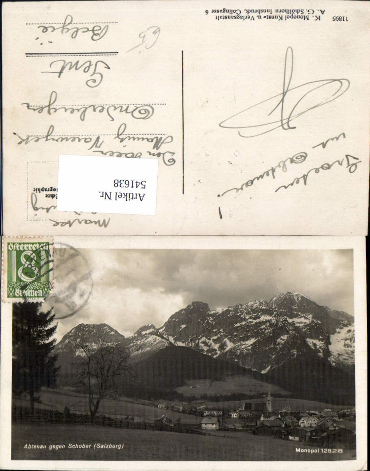 541638,Abtenau gegen Schober