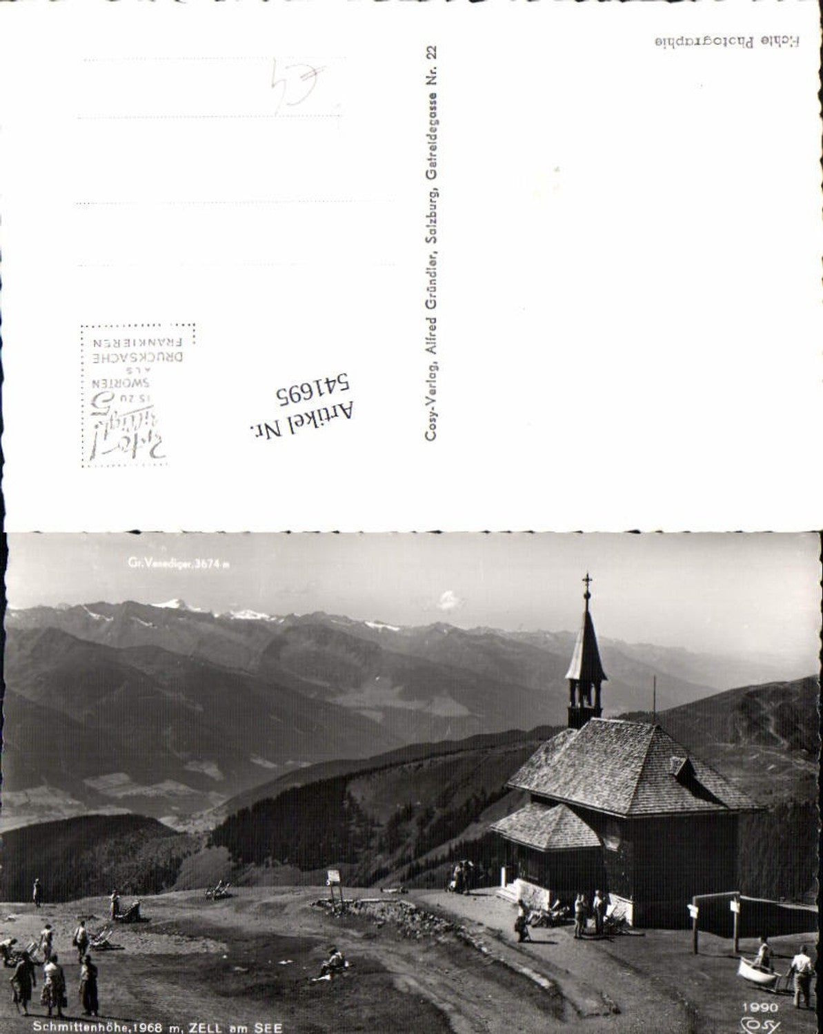 541695,Zell am See Schmittenhöhe pub Cosy 1990