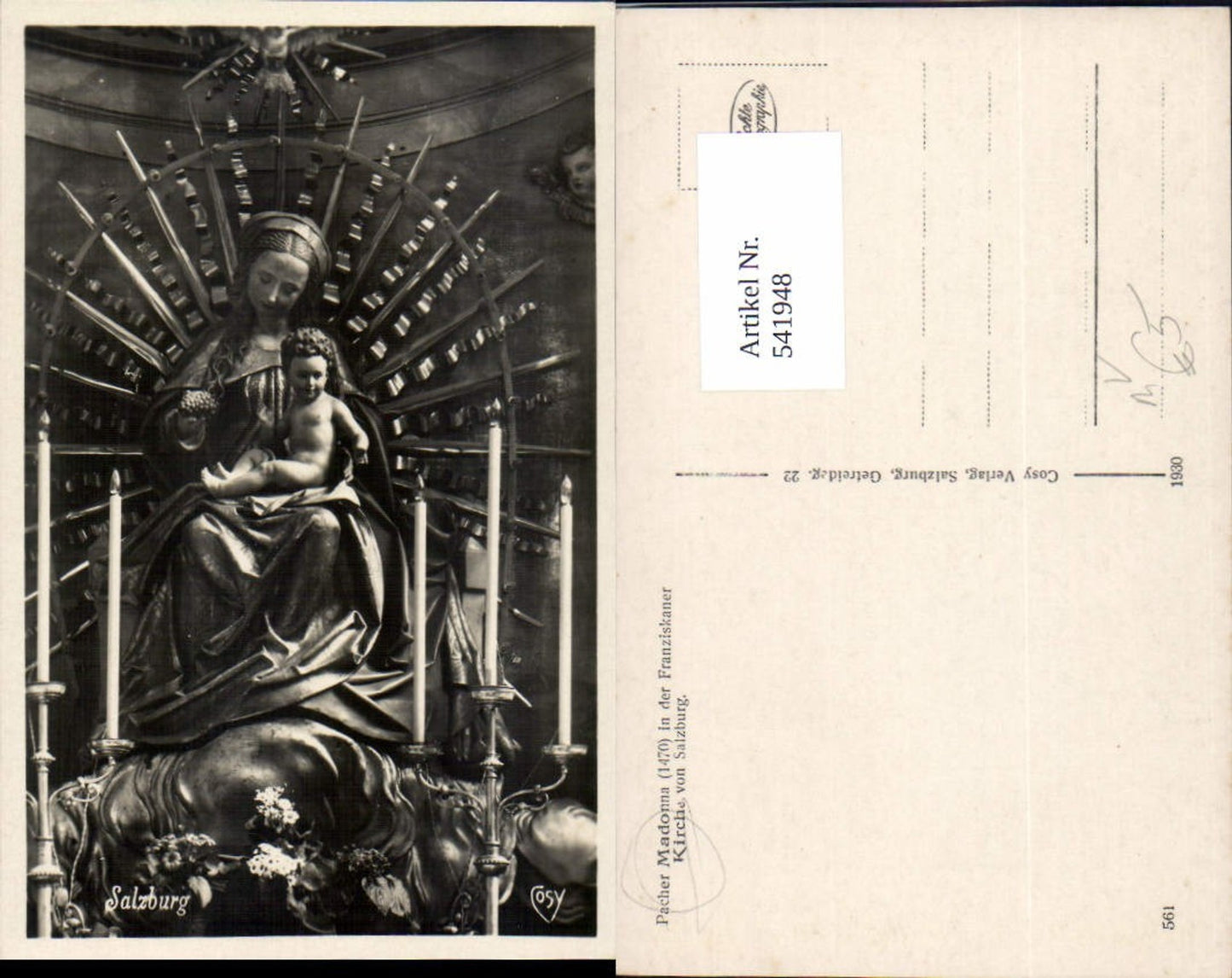 541948,Salzburg Stadt Pacher Madonna