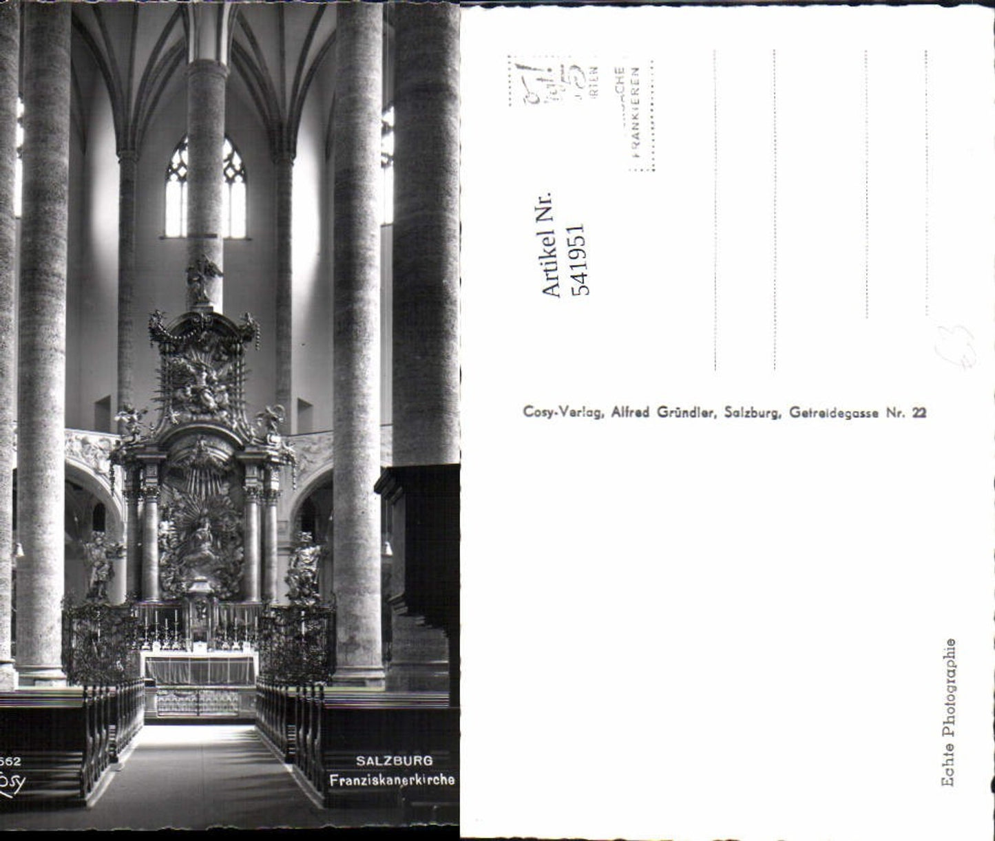 541951,Salzburg Stadt Franziskanerkirche