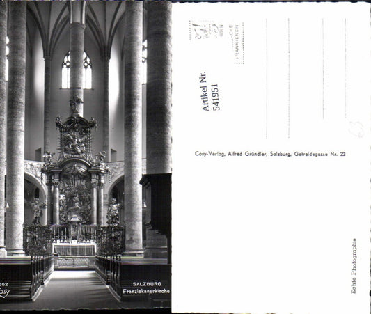 541951,Salzburg Stadt Franziskanerkirche