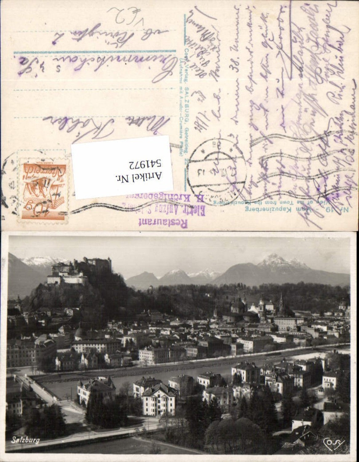 541972,Salzburg Stadt Totale kapuzinerberg pub Cosy 19
