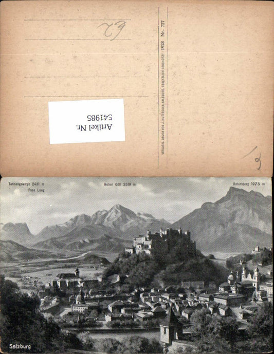 541985, Salzburg City Overview