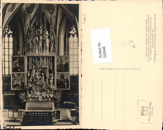 542048,Salzburg Stadt Pacher Michael Alter St. Wolfgang