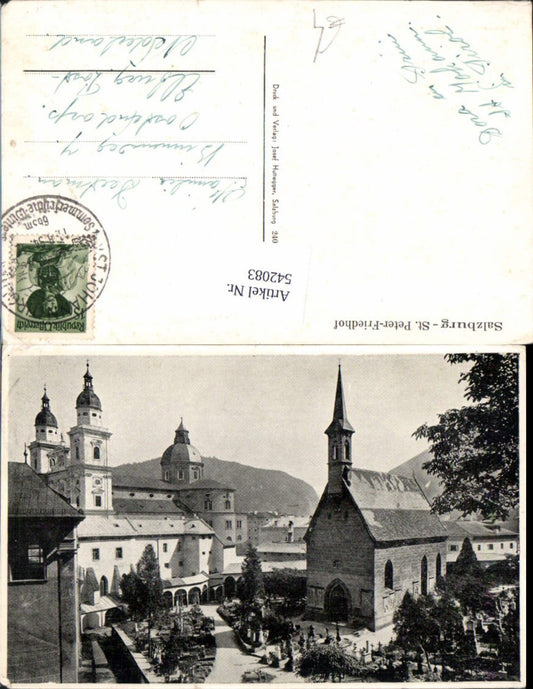 542083, Salzburg City St. Peter Cemetery