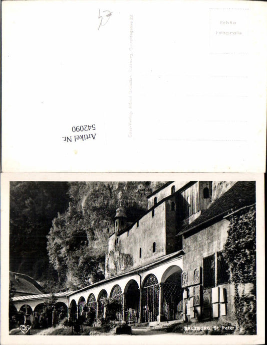 542090, Salzburg City St. Peter Cemetery