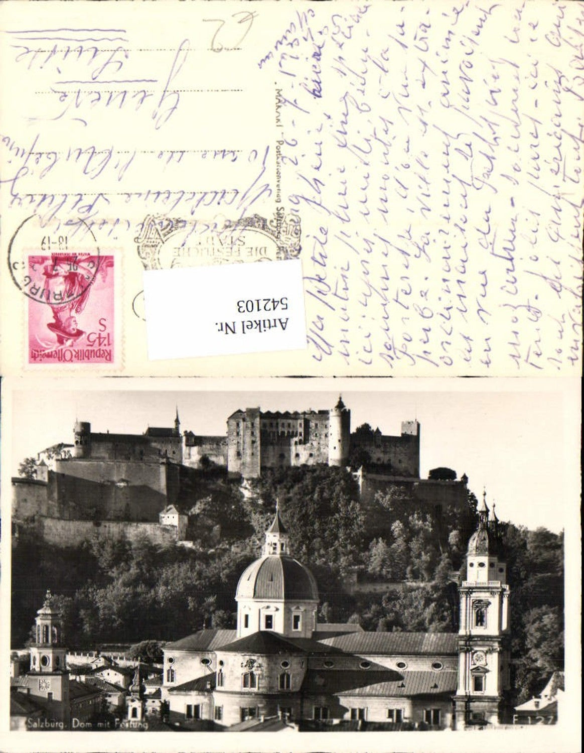542103, Salzburg City Hohensalzburg Fortress