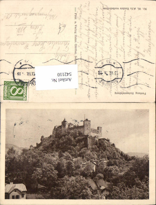 542110, Salzburg City Hohensalzburg Fortress