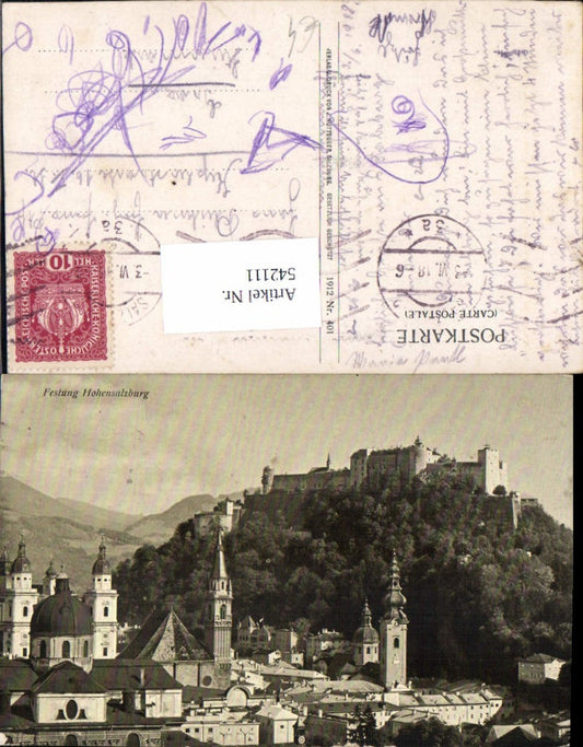 542111, Salzburg City Hohensalzburg Fortress