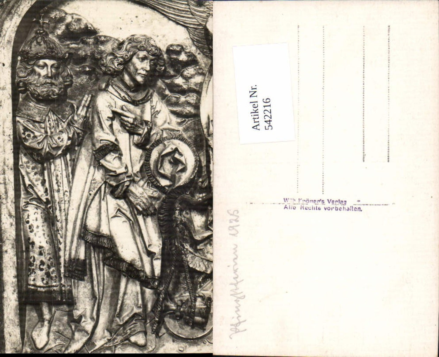 542216,Fotokunst Wilhelm Kröner Bamberg Religion Gotik Wandschmuck Priester