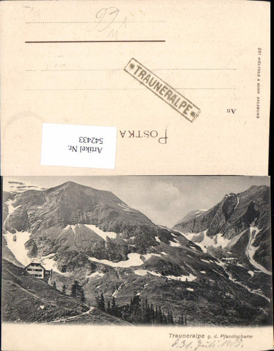 542433,tolle AK Trauneralpe bei Taxenbach Fusch
