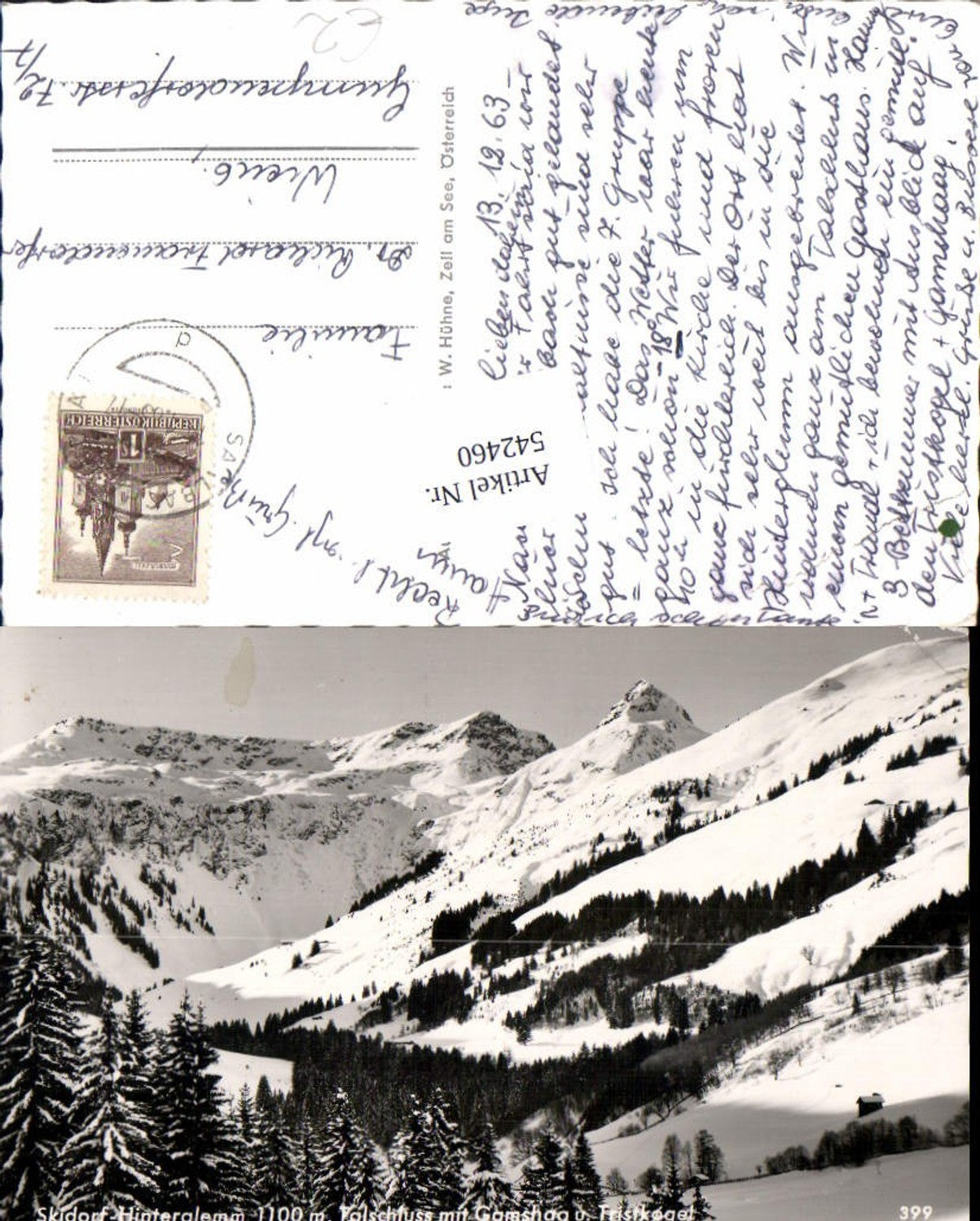 542460,Hinterglemm Saalbach Gamshag