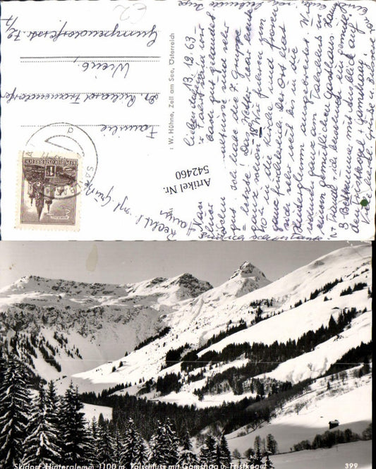 542460,Hinterglemm Saalbach Gamshag