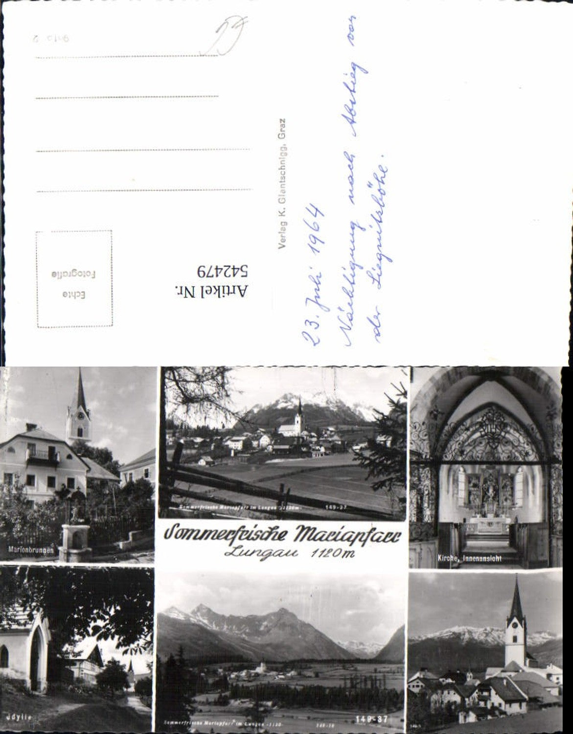 542479,Mariapfarr Maria Pfarr im Lungau