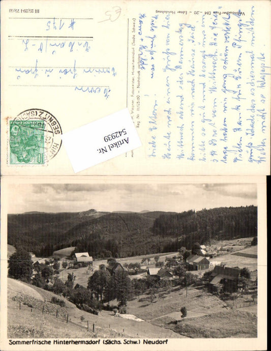 542939,Hinterhermsdorf Neudorf Partie Hermsdorf Sebnitz