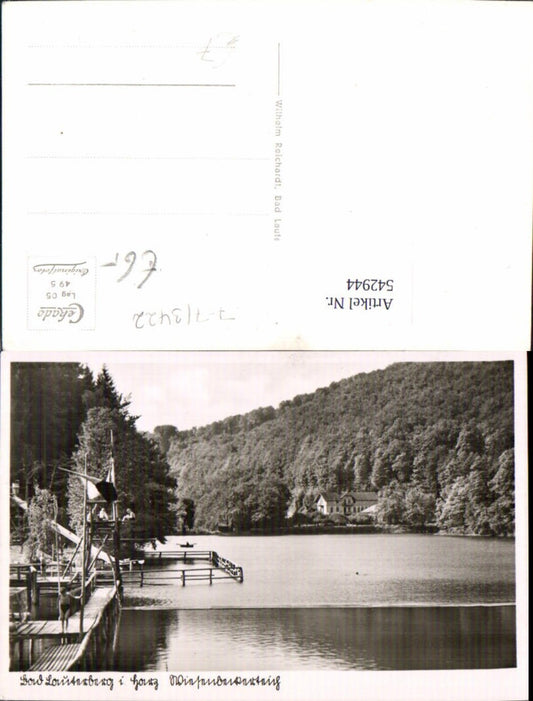 542944,Bad Lauterberg im Harz Ansicht See m. Gebäude i. Hintergrund