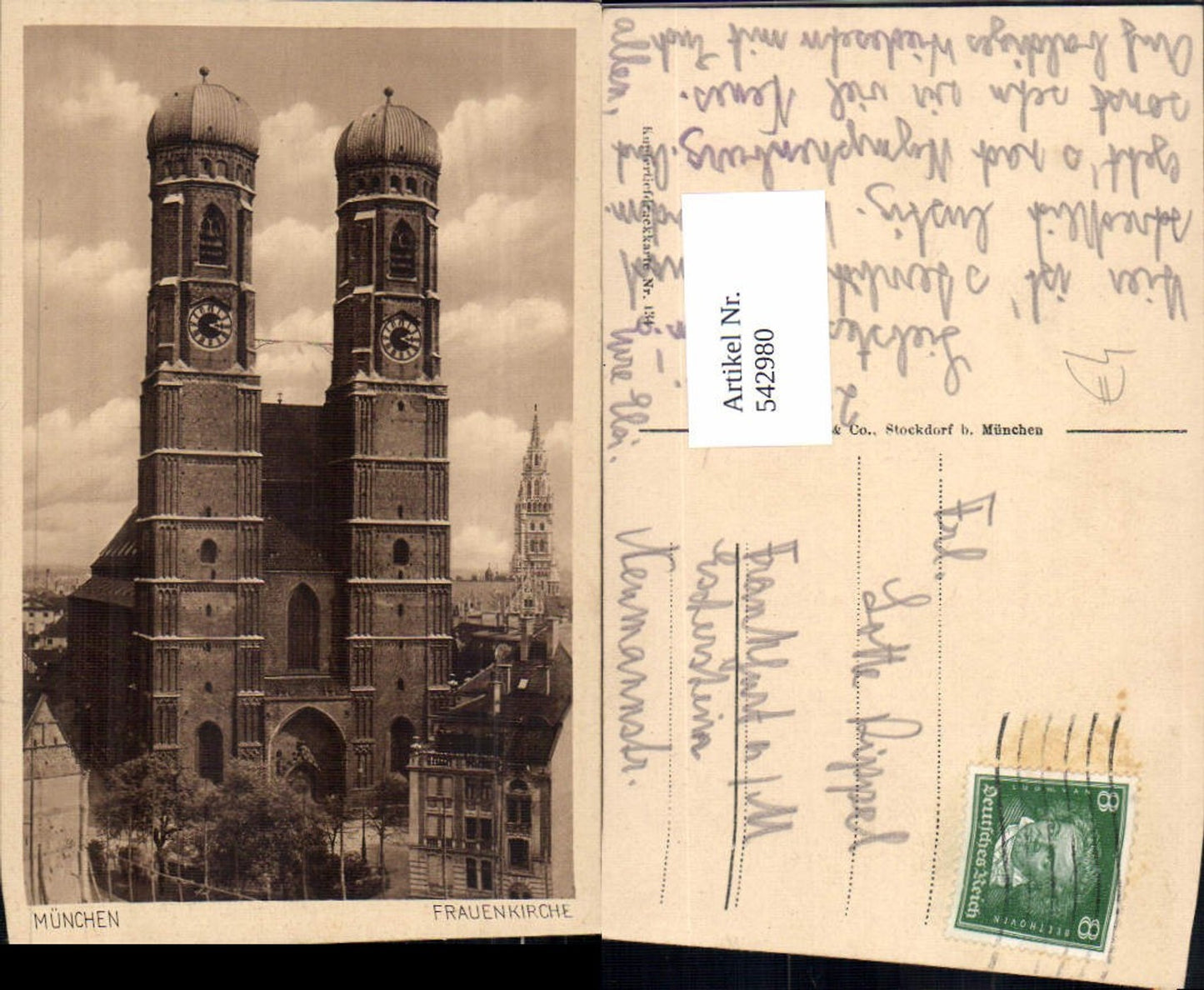 542980,München Frauenkirche Kirche
