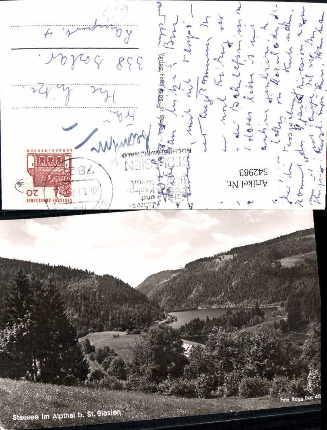 542983,St. Blasien Stausee i. Alpthal