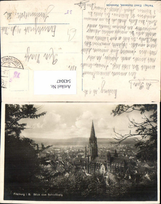 543047, Freiburg im Breisgau, view from Schloßberg