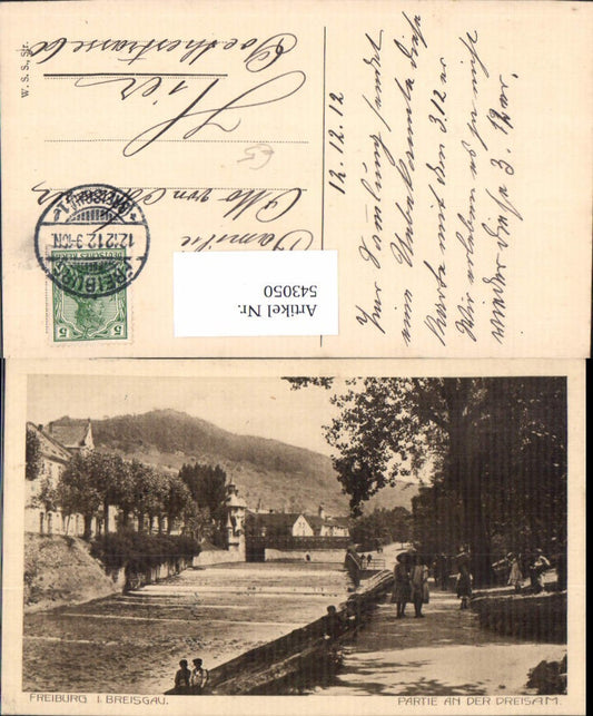 543050, Freiburg im Breisgau, part of the Dreisam river