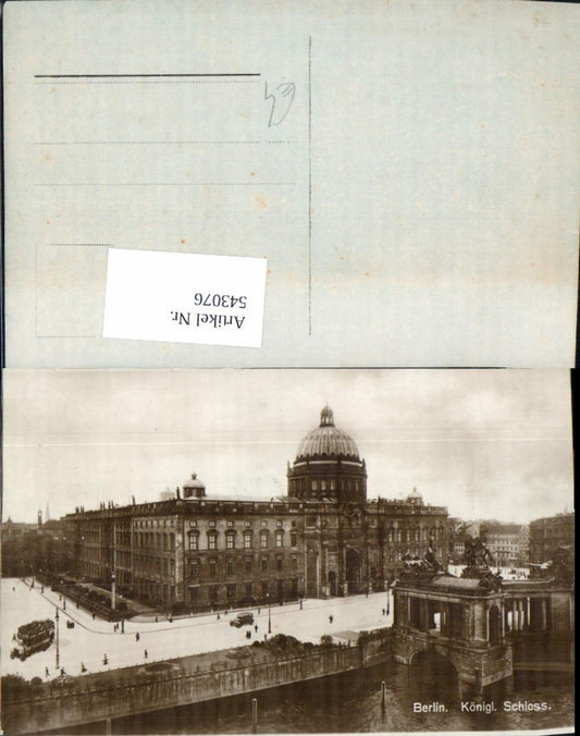 543076,Berlin Königl. Schloss