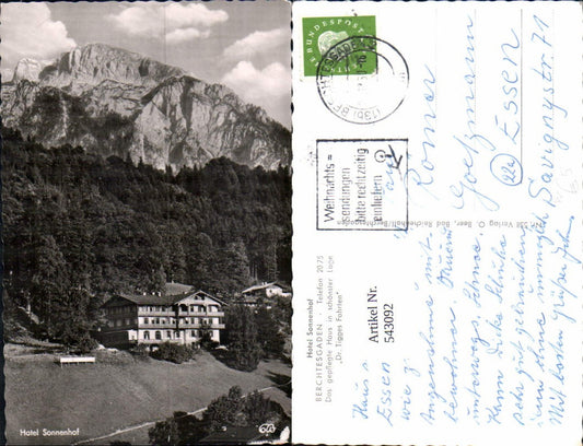 543092,Berchtesgaden Hotel Sonnenhof