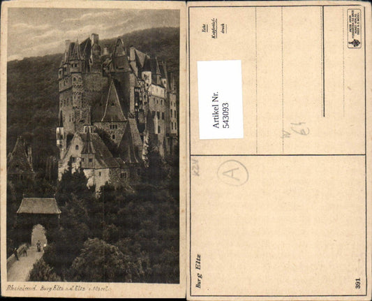 543093,Rheinland Burg Eltz Mosel Wierschem