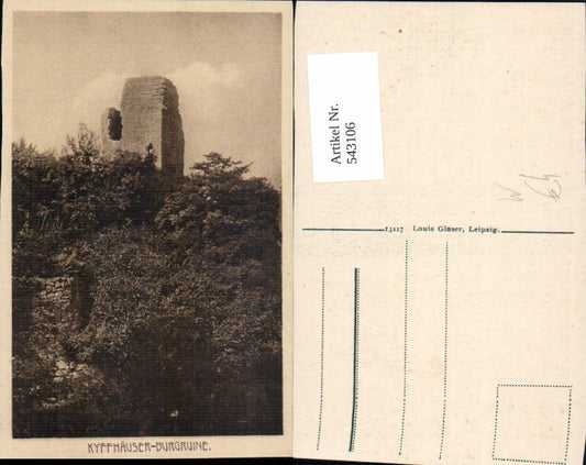 543106, Kyffhäuser Castle Ruins Kyffhäuserland