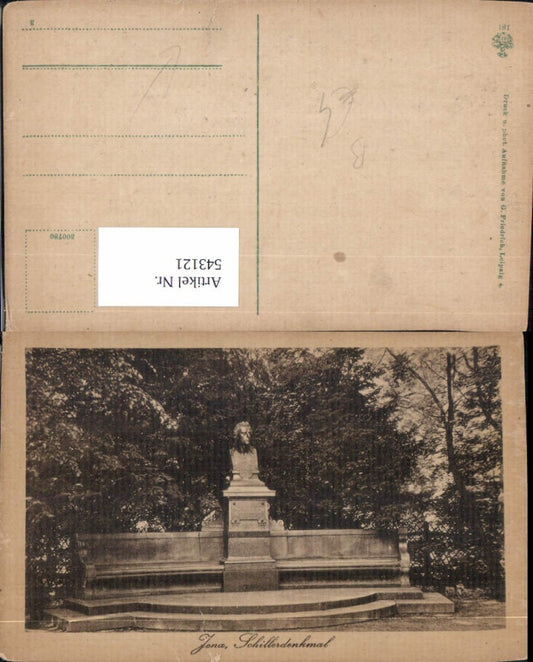 543121, Jena Schiller Monument