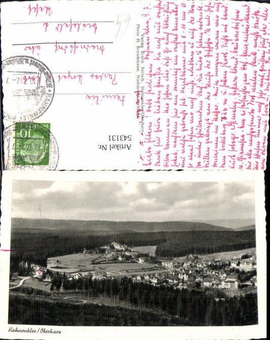 543131,Foto Ak Hahnenklee Oberharz Hahnenklee-Bockswiese Goslar