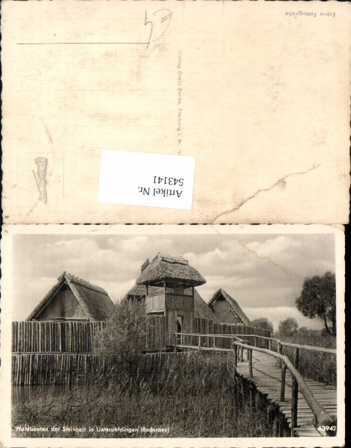 543141,Pfahlbauten i. Unterruhldingen Bodensee Uhldingen-Mühlhofen