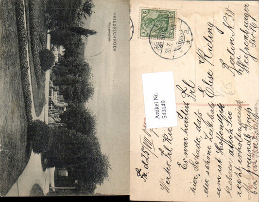 543149,Friedrichroda in Thüringen Wilhelmsplatz pub Dr. Trenkler Fdr. 6