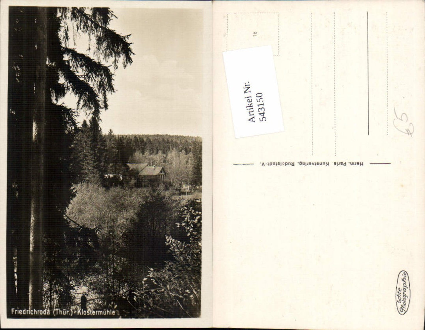543150,Friedrichroda in Thüringen Klostermühle