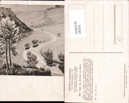 543151,Friedrichroda in Thüringen Sage Schmied von Ruhla