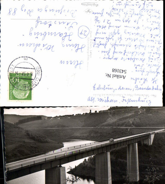543168,Neu Schulenberg im Harz Okertalsperre Brücke Clausthal Zellerfeld LK Goslar
