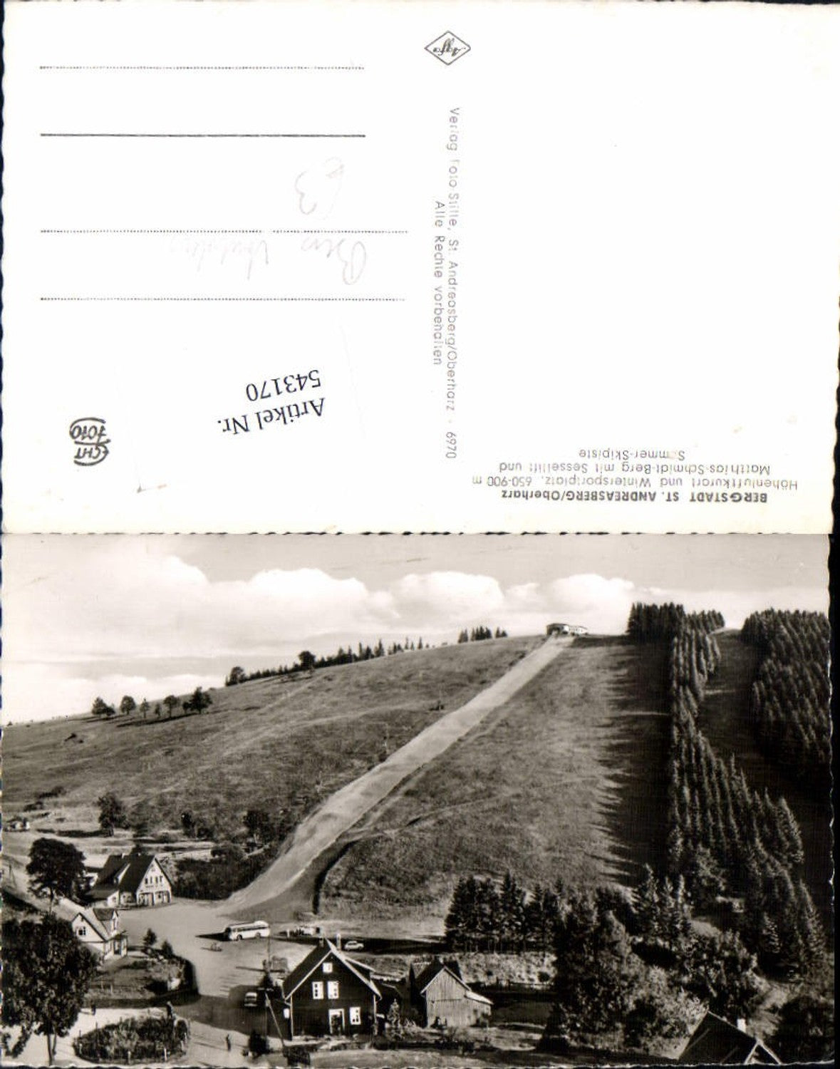 543170,Bergstadt St. Andreasberg Oberharz Bus Autobus Braunlage Harz