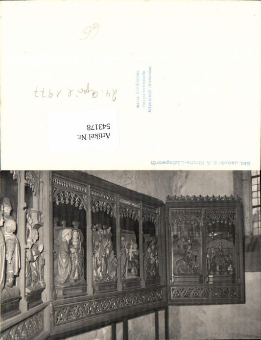 543178,tolle Foto-AK Lüdingworth Cuxhaven