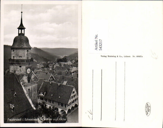 543217, Freudenstadt in the Black Forest, Evangelical Church